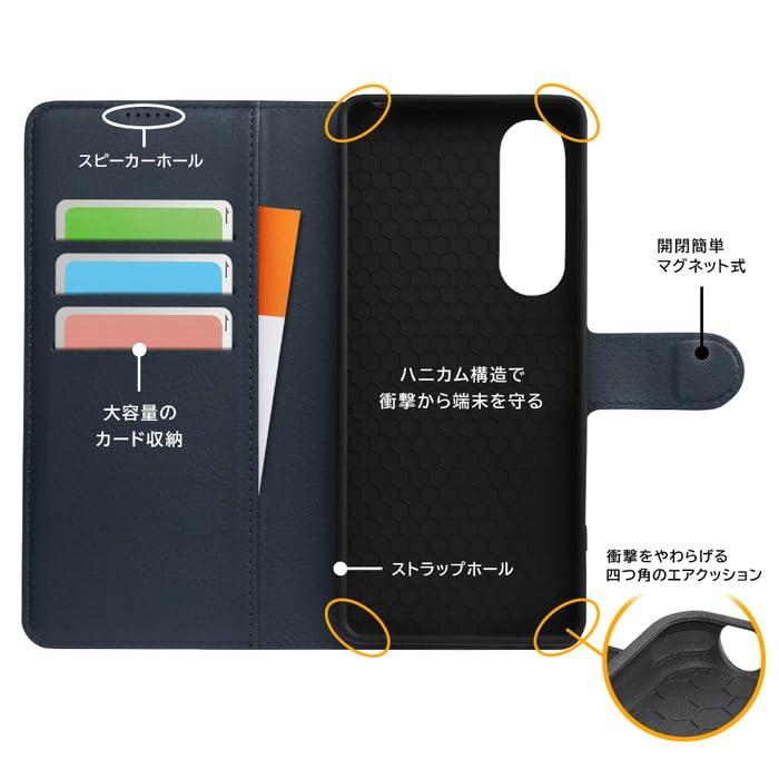 Amazon.co.jp: Xperia 1 V ケース ミニー 手帳型 マグネット